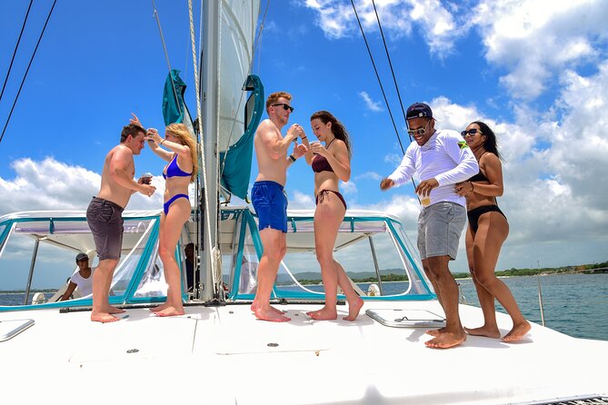 3.5hr Private Catamaran Cruise with Snorkeling, DJ, Bar, Food - Cruising Montego Bay’s Hip-Strip