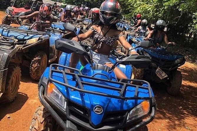 4 Activities Combo Boat Tour with ATV Montego Bay - ATV riding through the Jamaican outback