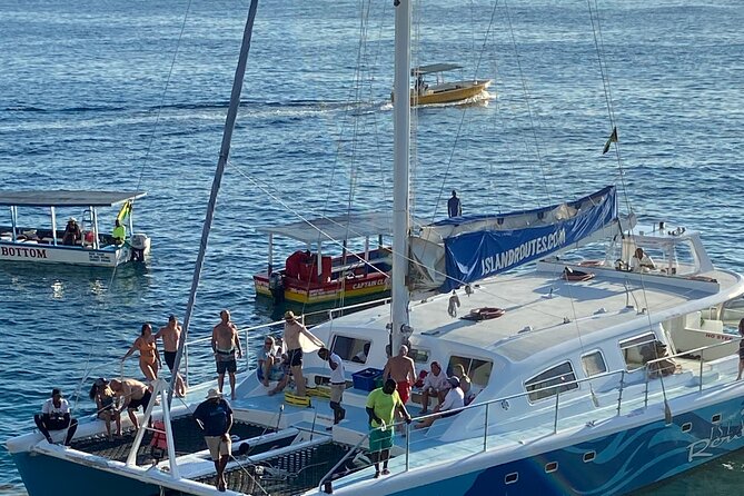 4 Hours Party Boat Catamaran Cruise in Negril - A Montego Bay to Negril trip built around the boat
