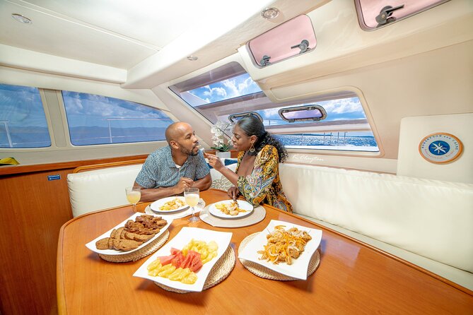 4hr Private Luxury Yacht with Snorkeling, DJ, Bar, Food - The DJ, bartender, and party atmosphere