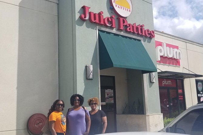 5. Montego Bay Private Highlite Sightseeing, SouvenirShoppingHalfDay Guided Tour - Jerk chicken at Tracks and Records