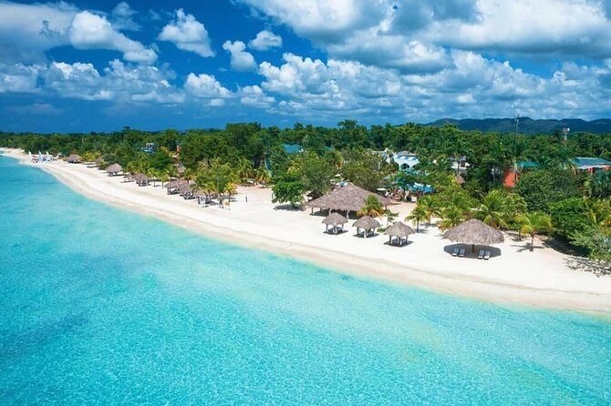 7 Miles Beach in Negril: Snorkeling, Boat Ride and Rick’s Cafe - The glass-bottom boat and snorkeling stop