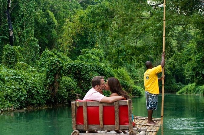 An Evening on the Lagoon: Martha Rafting, Luminous Lagoon and Falmouth Highlight - Lunch, fire show, and the Jamaican beach party