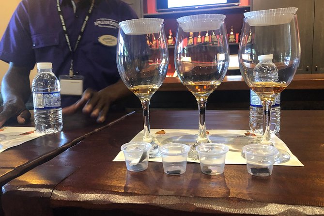 Appleton Estate Rum Tour - The tasting at the end