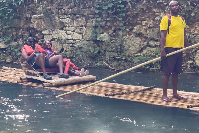 ATV, Bamboo Rafting and Negril Ricks Cafe from Montego Bay - Lethe Estate: a slow start on the bamboo raft