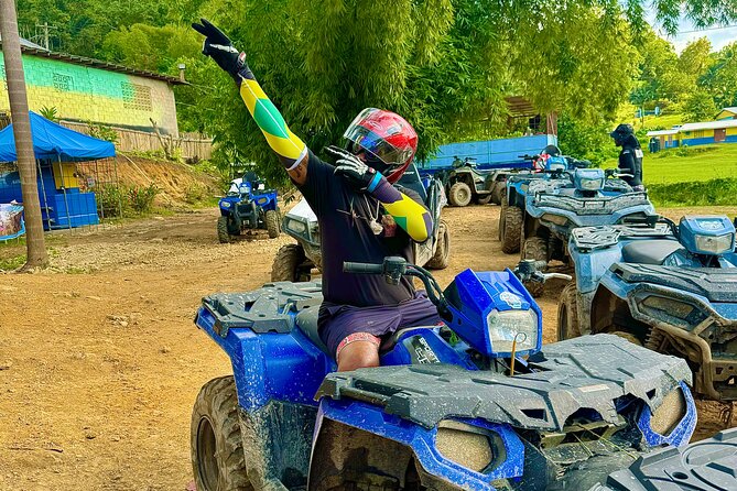 ATV, Bamboo Rafting , Horseback Ride & Blue Hole Falls Ocho Rios - White River bamboo rafting for a calm start