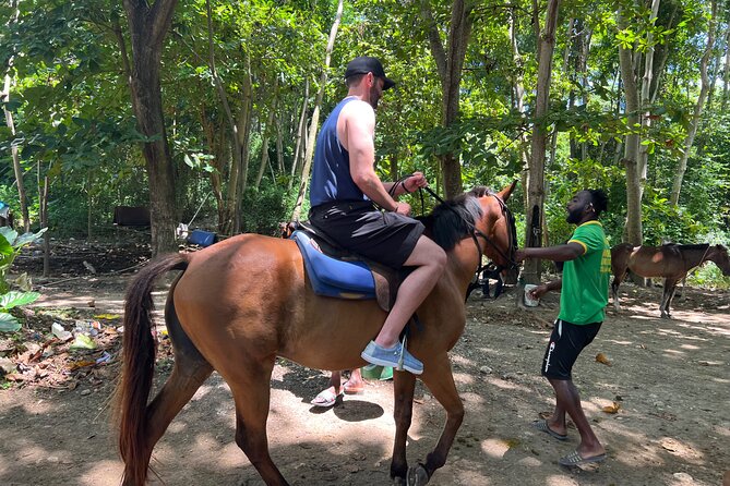 ATV, Bamboo Rafting, Horseback Ride From Montego Bay- Private - Horseback riding near Ocho Rios