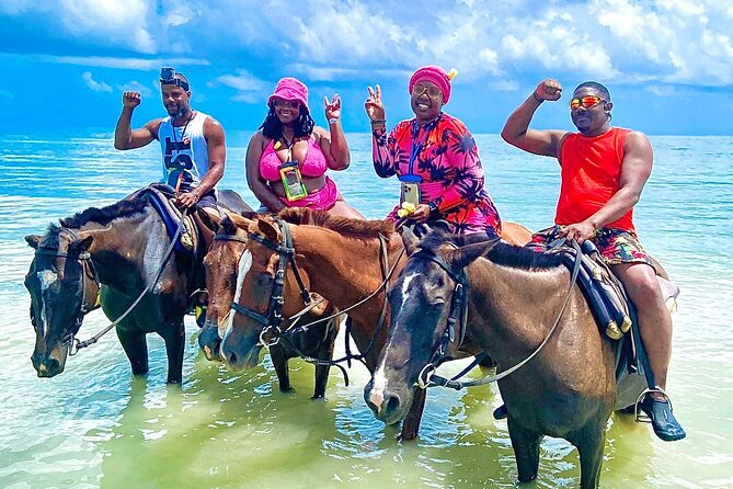 ATV , Bamboo Rafting & Horseback Riding tour from Montego bay - One day, three sides of Jamaica
