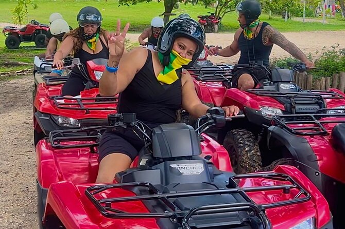 ATV , Bamboo Rafting & Horseback Riding tour from Montego bay - White River bamboo rafting: the quiet hour