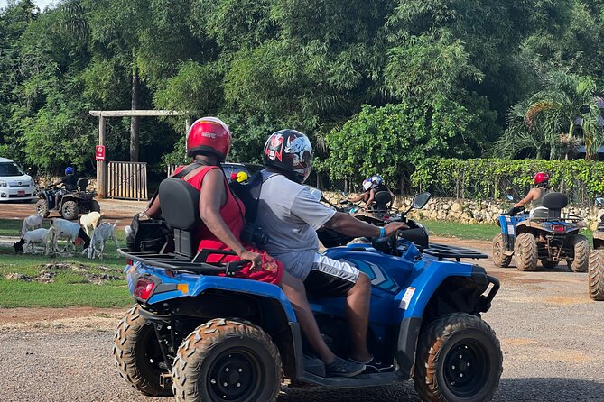 ATV & Bamboo Rafting With Limestone Foot Massage. - Who will get the most from this outing