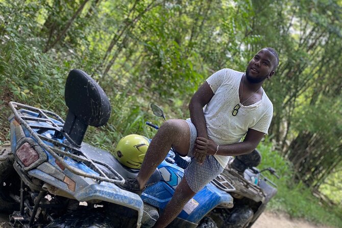 ATV Jungle Ride and Sunset at Rick’s Cafe from Montego Bay - What the jungle route feels like