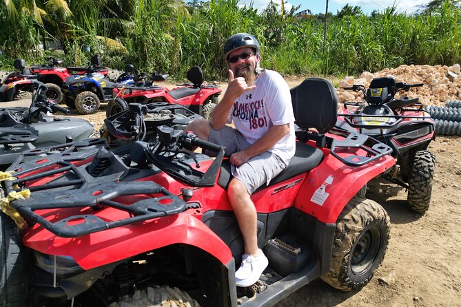 ATV Jungle Ride, Zipline and Ricks Cafe from Montego Bay - The zipline course requires shoes and stamina