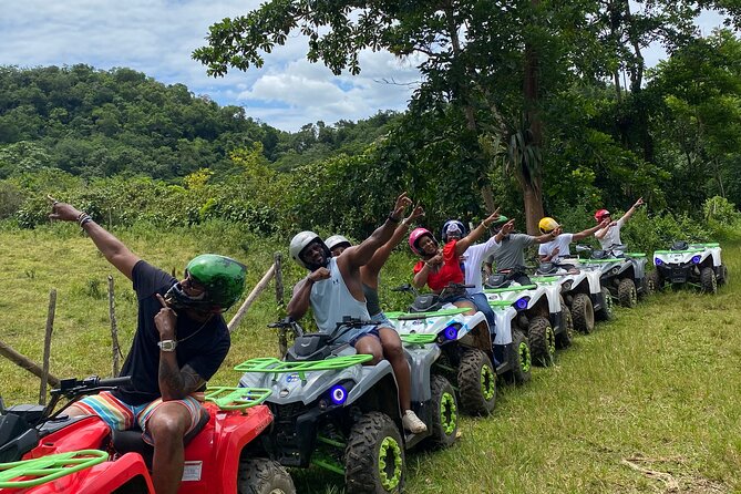 ATV Jungle Safari Tour from Montego Bay - Learning to handle the ATV before the trail