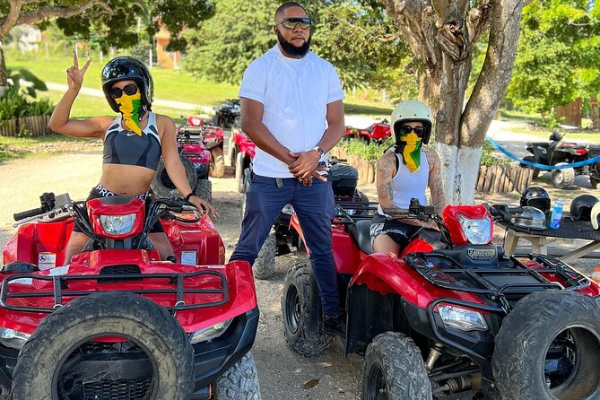 ATV Safari, Negril 7 Mile Beach & Rick’s Cafe from Montego Bay - Riding through woodland at Missile Adventure Park