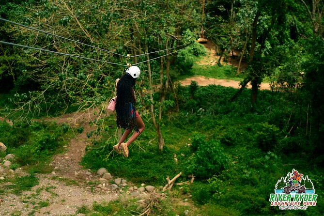 ATV Zipline Nature Walk Swing over Wishing River Kingston Jamaica - The ATV Ride: Mud, Turns, and Natural Trails
