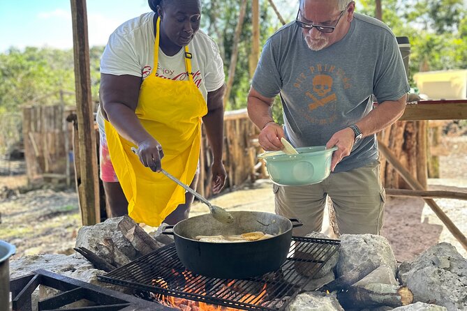 Authentic Jamaican Cooking Experience in the Mountain from mobay - Farm-grown herbs, spices, and produce