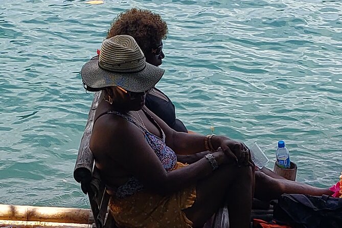 Bamboo Rafting and Boston Jerk Centre Tour in Portland Jamaica - How the 40-foot bamboo raft ride works