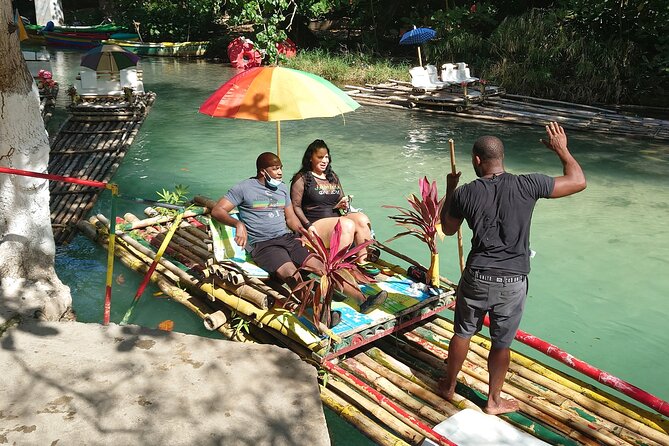 Bamboo Rafting and horseback - From the hotel van to rural Jamaica