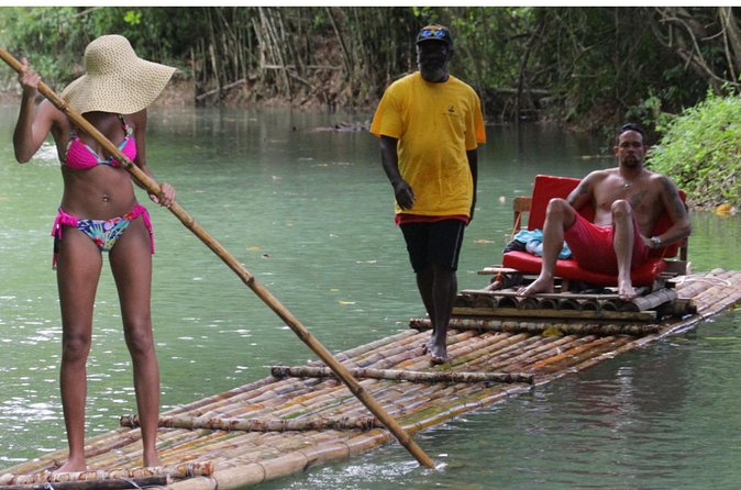 Bamboo Rafting and horseback - Who will enjoy this day most?