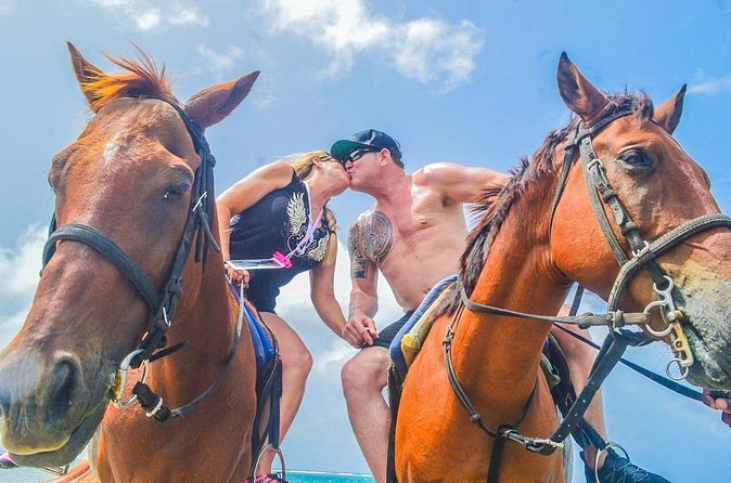 Bamboo Rafting and Horseback Riding - Bamboo rafting brings the pace down