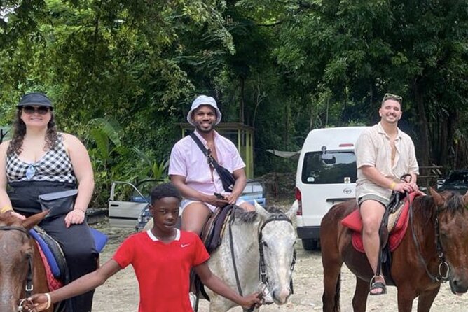 Bamboo Rafting and HorseBack Riding Excursion in OchoRios Jamaica - The drivers are part of the experience