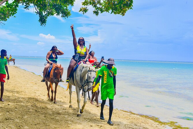 Bamboo Rafting and Horseback Riding Tour Montego Bay Jamaica - Two Jamaican settings in one half-day