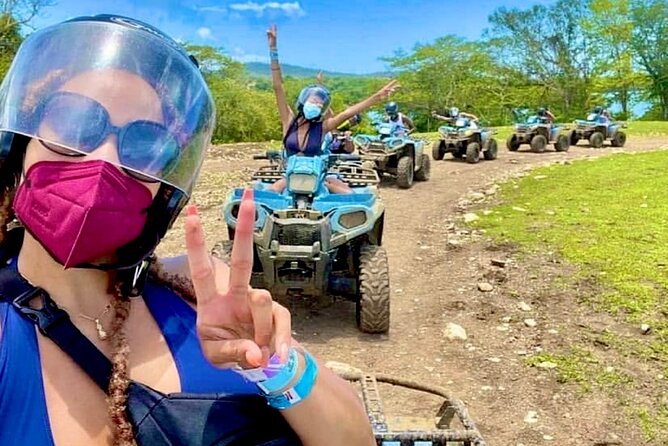 Bamboo Rafting, ATV and Ricks Café - Transportation included - Three Jamaican highlights in one long day