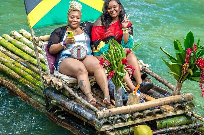Bamboo Rafting, Dunns River , Zipline And Horseback Ride Combo - The Montego Bay drive changes the pace