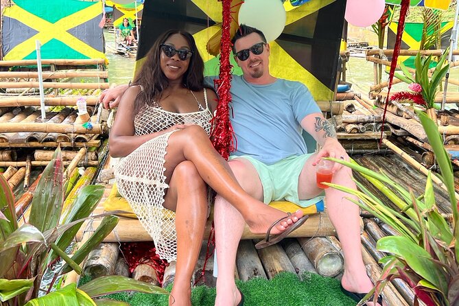 Bamboo Rafting Experience - foot massage - A gentle river outing with private Montego Bay transport
