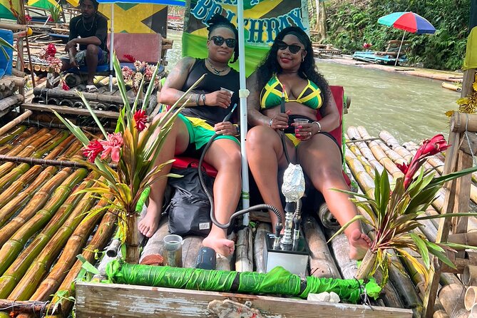 Bamboo Rafting Experience - foot massage - Drinks, food, hookah, and optional photos