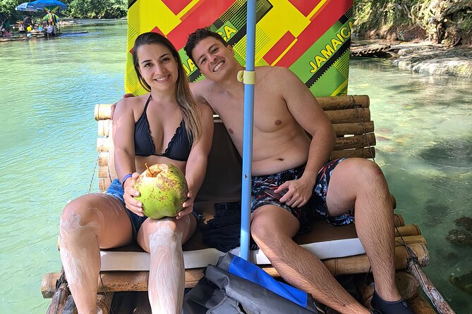 Bamboo Rafting Experience in Jamaica - Coconut, Sugar Cane, and Star Fruit Along the Way