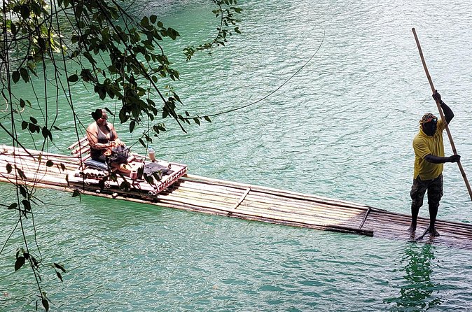 Bamboo Rafting, Frenchman Cove, Boston Jerk Centre in Portland - What the $240 price really covers