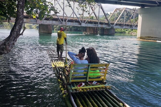 Bamboo Rafting, Frenchman Cove, Boston Jerk Centre in Portland - Transport, timing, and group comfort