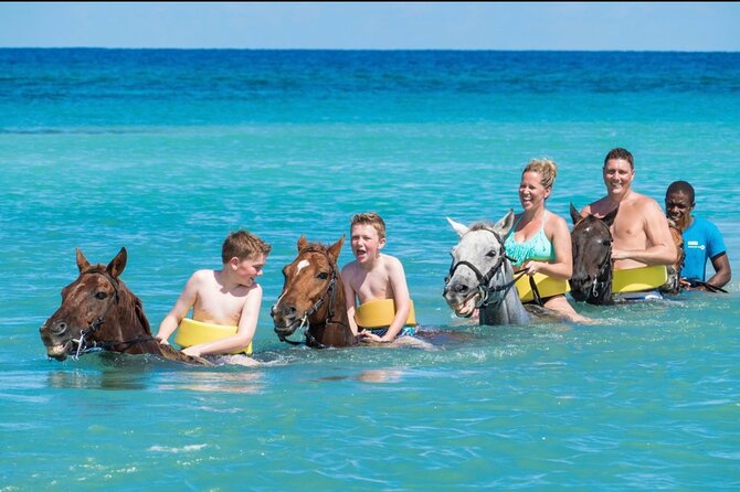 Bamboo Rafting & Horseback -dunns river Transportation Included - Making Jungle Socks with Jamaican limestone