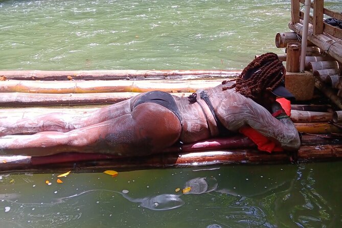 Bamboo Rafting & Limestone Foot Massage on the River - The limestone foot massage is the unusual extra