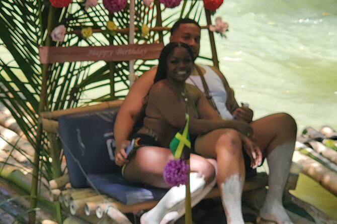 bamboo rafting with limestone foot massage - Guides George, Troy, David, and Harry