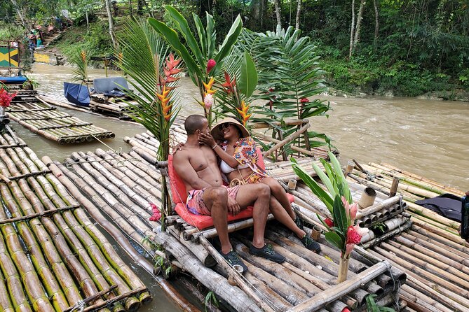 bamboo rafting with limestone foot massage - Family suitability and the private setting