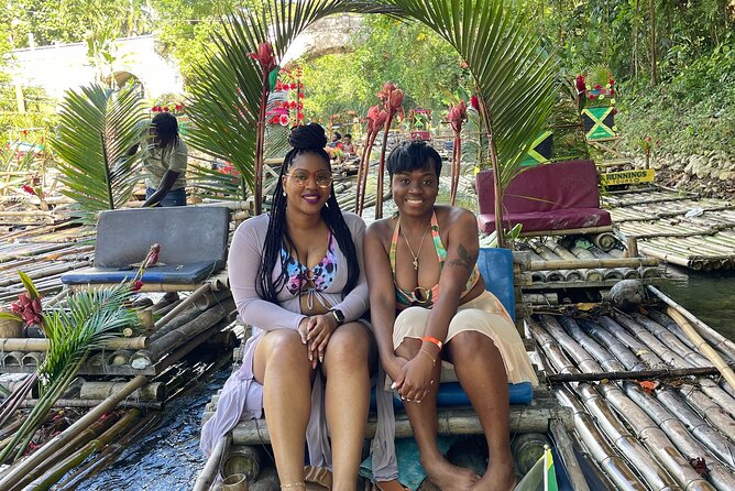 Bamboo Rafting with Limestone Foot massage then Margaritaville. - The limestone foot massage with jungle socks