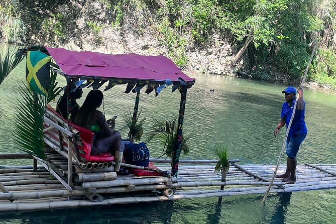 Bamboo River Rafting in Ocho Rios - Stories, music, photos, and the limestone massage