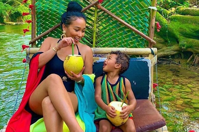 Bamboo River Rafting Limestone Foot Massage & Bottle of Rum Punch - Private transportation from Montego Bay
