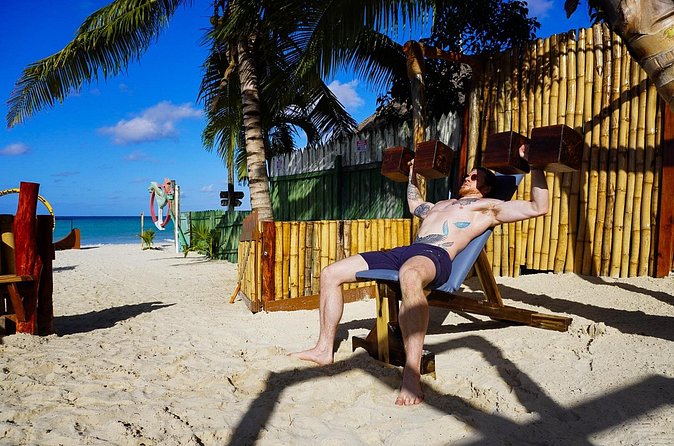 Beach Gym Workout on the World Famous 7 Mile Beach in Negril - Who will get the most from this experience