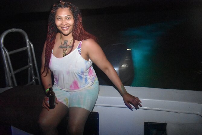 Bioluminescent Lagoon Tour: Night Swimming and Liming in Jamaica - Swimming in the glowing water