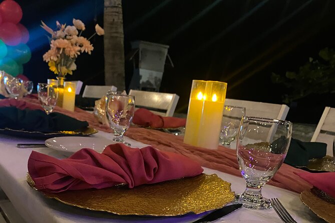 Birthday Dinner On Beach In Montego Bay Jamaica - How the $1,200 group price makes sense