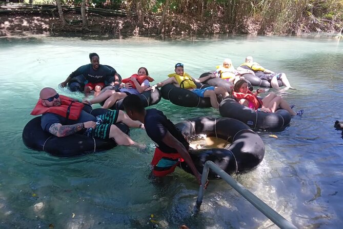 Blue Hole Adventurous and Relaxing River Tubing water Activities in Ocho Rios - What the air-conditioned ride adds