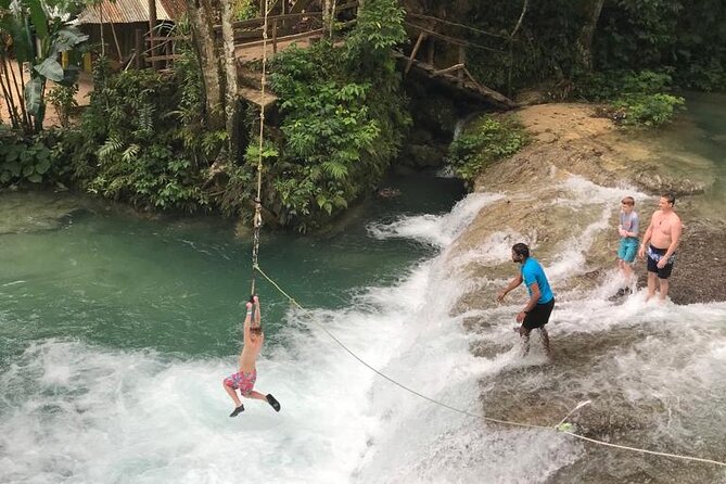 Blue Hole and Dunn's River Adventurous and hiking waterfalls from Ocho Rios - How demanding is the activity?