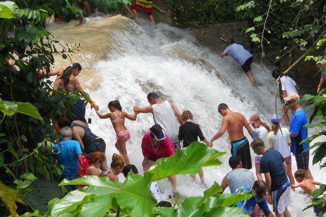 Blue Hole and Dunn's River Falls from Montego Bay - Blue Hole starts the day with water and a little nerve