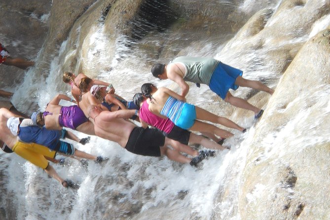 Blue Hole and Dunn's River Falls from Montego Bay - Scotchies makes lunch part of the Jamaican experience