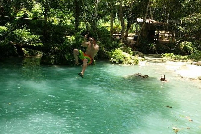 Blue Hole and Dunn's River Falls Tour from Montego Bay - Two Jamaican water adventures in one long day
