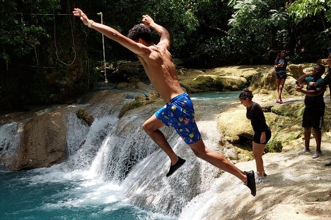 Blue Hole and Dunns River Falls the Number One Rated Excursions - At a glance