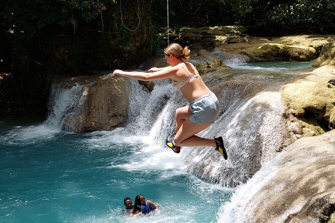 Blue Hole and Dunns River Falls the Number One Rated Excursions - Leaving Montego Bay for Ocho Rios